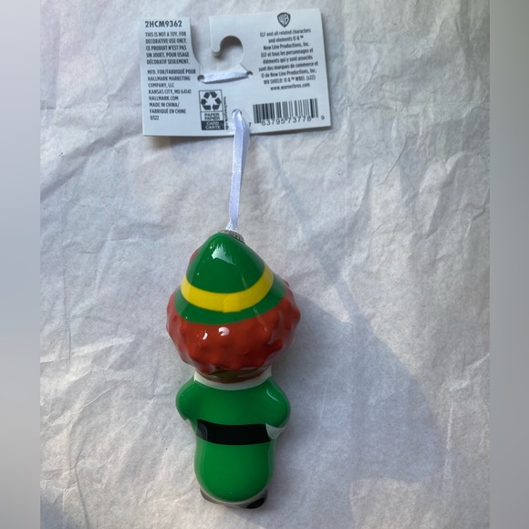 NEW HALLMARK ORNAMENTS BUDDY THE ELF CHRISTMAS TREE ORNAMENT - Picture 3 of 3